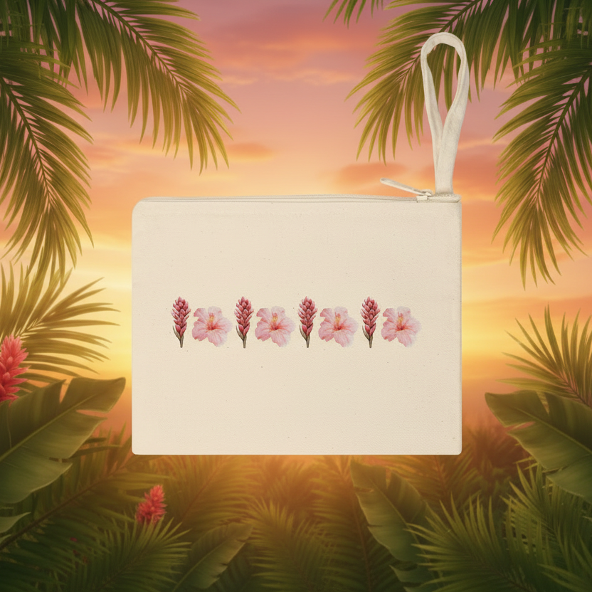Canvas Cosmetic Pouch