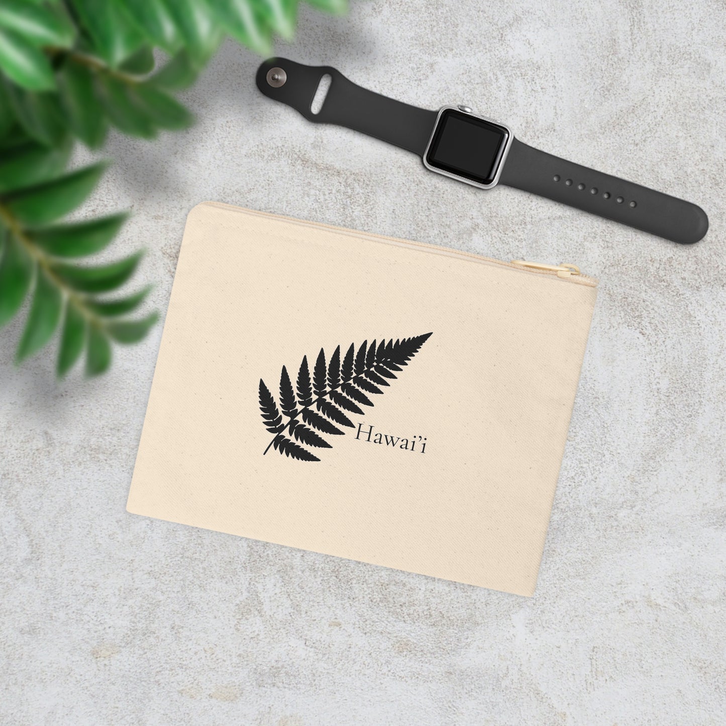 Canvas Cosmetic Pouch