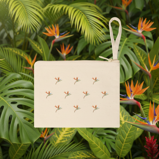 Canvas Cosmetic Pouch